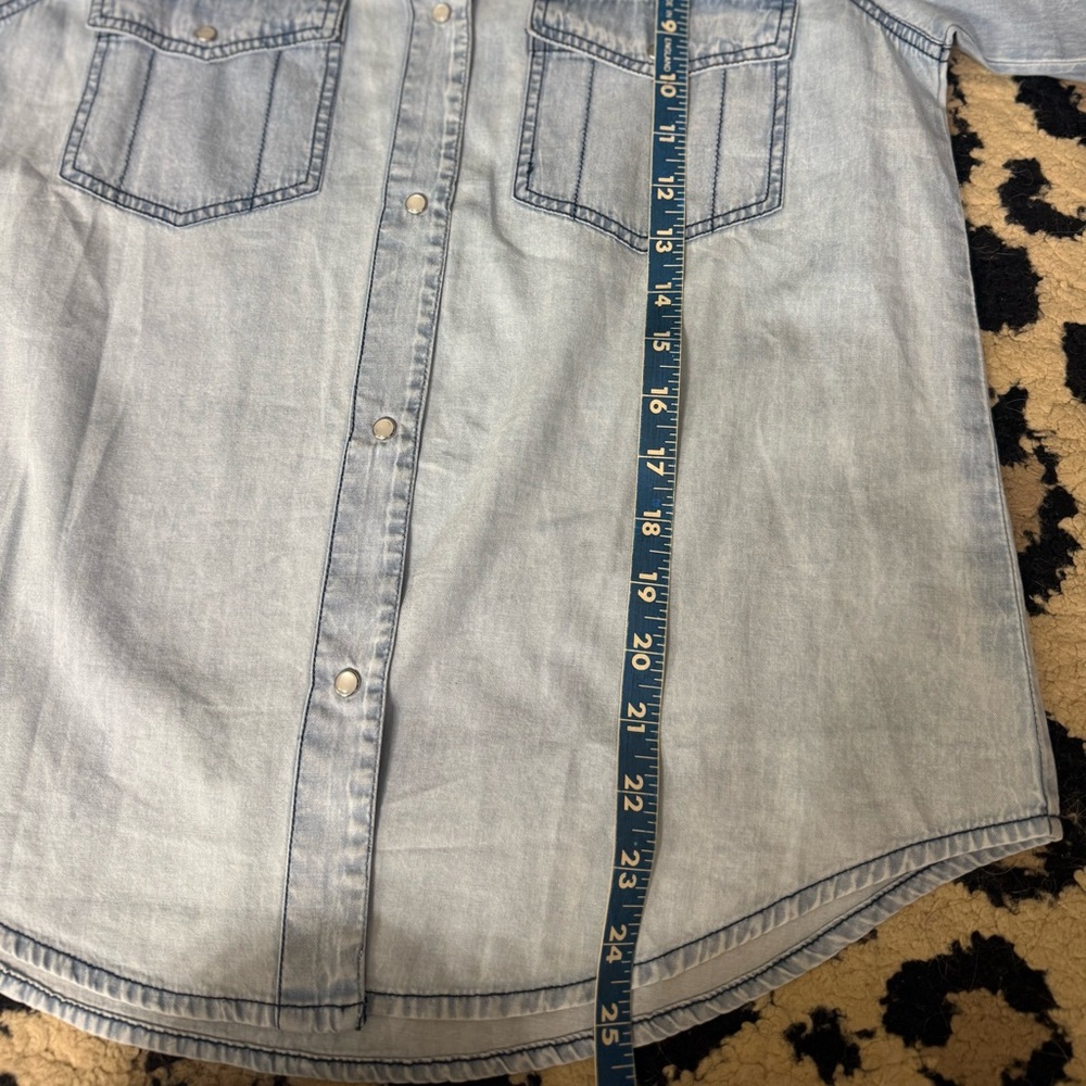 Elan denim blouse - Picture 14 of 15